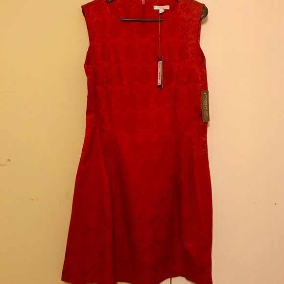 Showstopper! NWT Eva Mendez Plus Size Red Dress - Picture 1 of 5